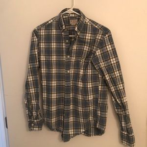 J. Crew Cotton Casual Button Down Shirt